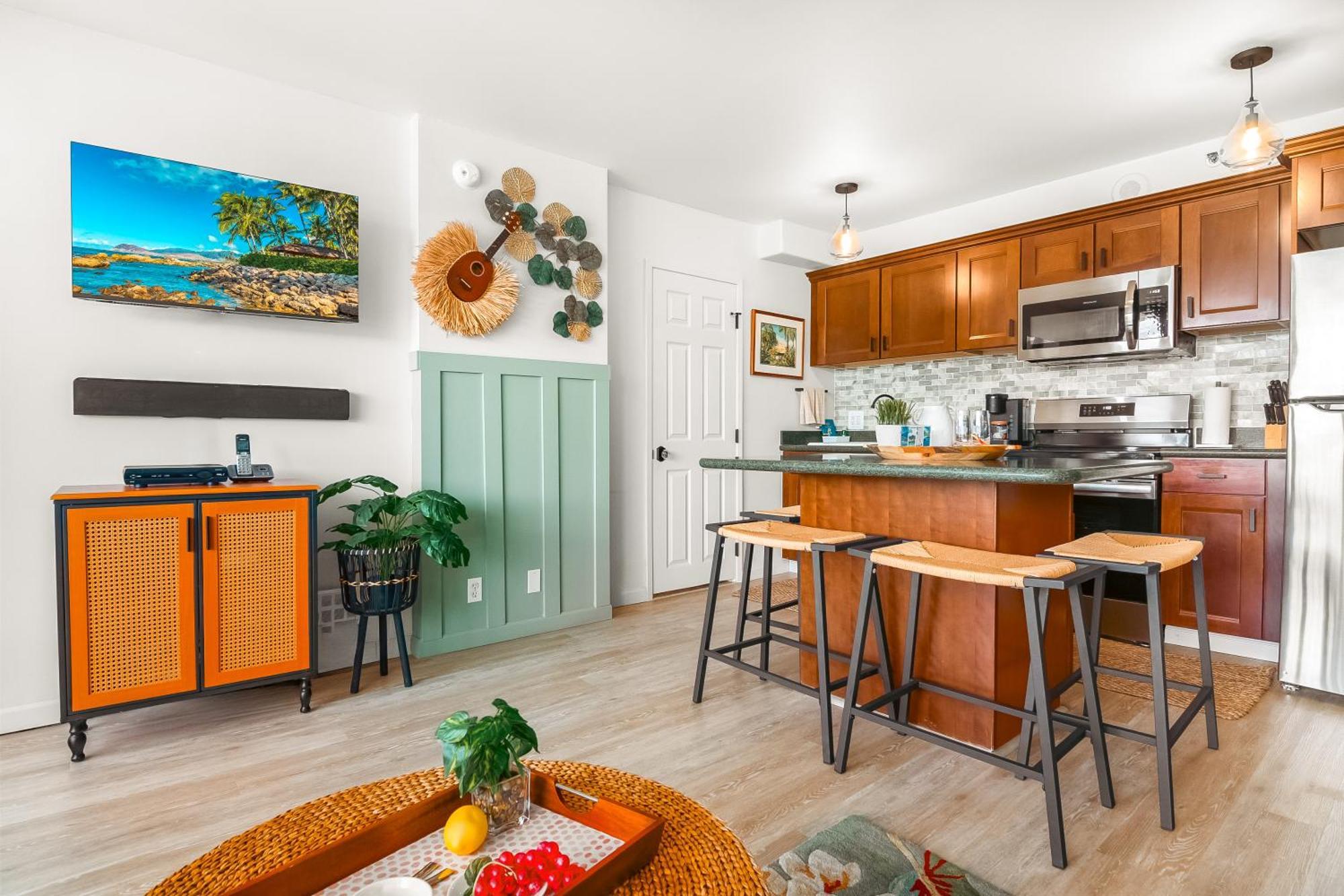 Mountain View W/ King-size Bed, Free Parking Appartement